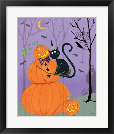 Framed Happy Haunting IV Print