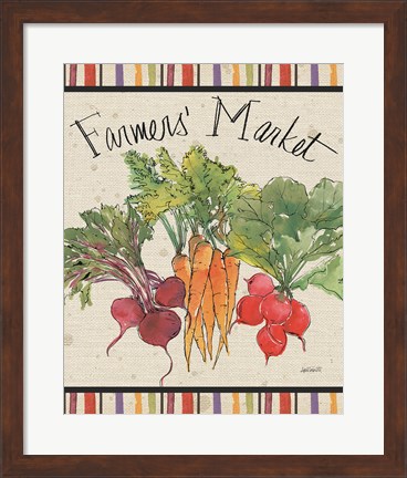 Framed Farmers Feast IX Print