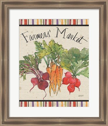 Framed Farmers Feast IX Print