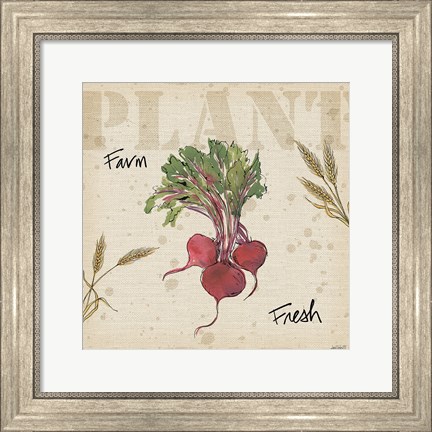 Framed Farmers Feast IV Print