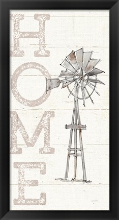 Framed Farm Memories III Home Crop Print