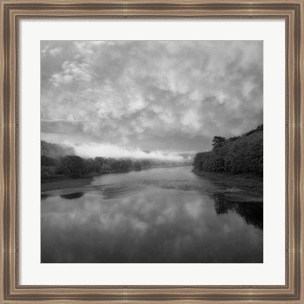 Framed Morning on the River Print