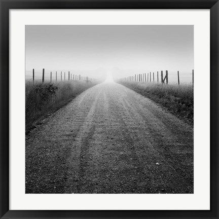 Framed Country Road Print