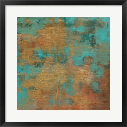 Framed Rustic Elegance Square II Print