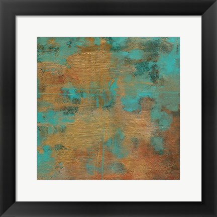 Framed Rustic Elegance Square II Print