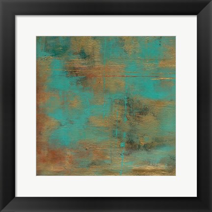 Framed Rustic Elegance Square III Print