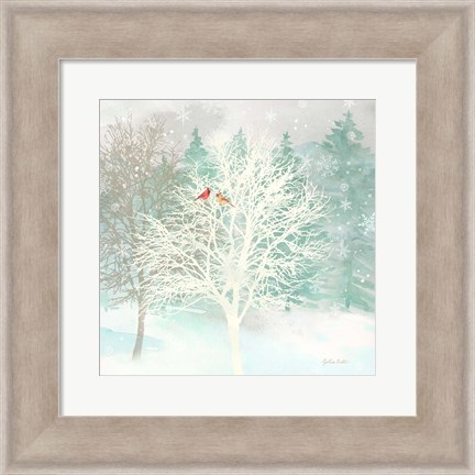 Framed Winter Wonder I Print