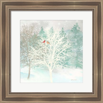 Framed Winter Wonder I Print