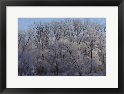 Framed Ice Land Print