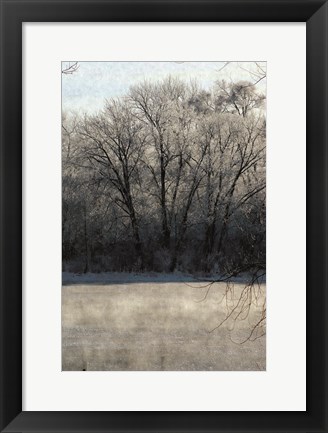 Framed Ice Mist Print