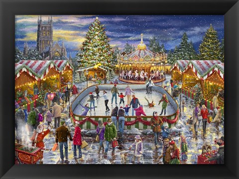 Framed Winter Carnival Print