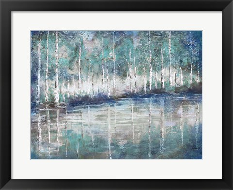 Framed Aspen Pond Print