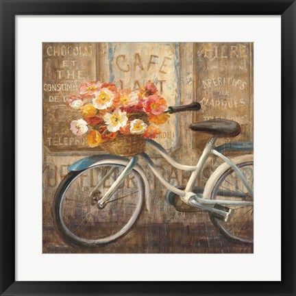 Framed Meet Me at Le Cafe II Print