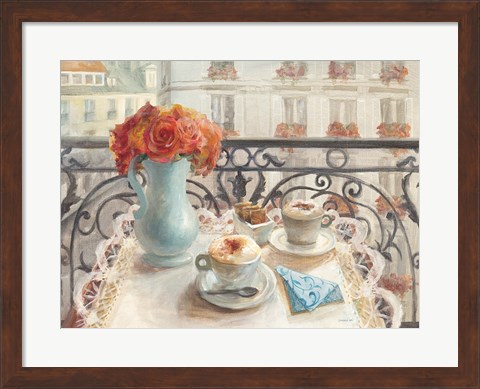 Framed Le Petit Dejeuner Print