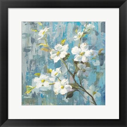 Framed Graceful Magnolia II Print