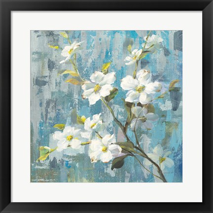 Framed Graceful Magnolia II Print