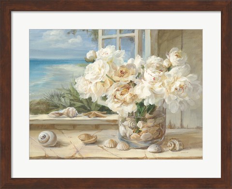 Framed By the Sea Print