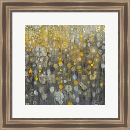 Framed Rain Abstract VI Print