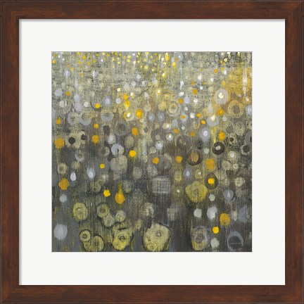 Framed Rain Abstract V Print