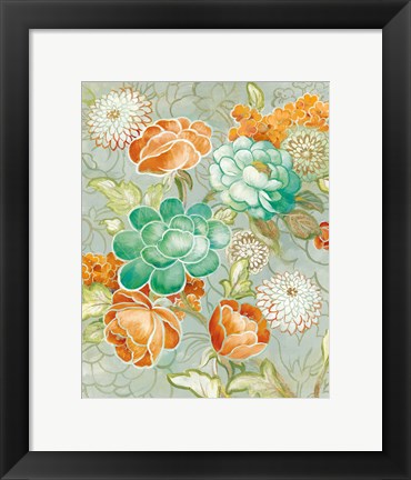 Framed Garden of Delights Spice Print