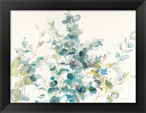 Framed Eucalyptus I Print