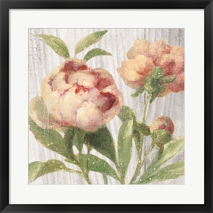 Framed Scented Cottage Florals I Crop Print