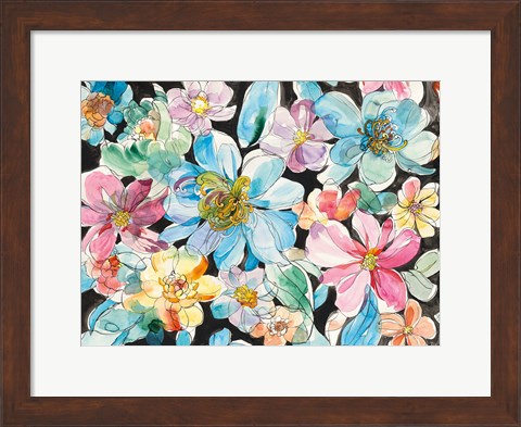 Framed Floral Delight Print