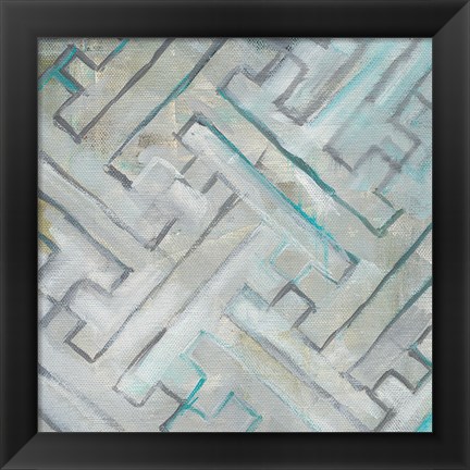 Framed Tile Element IV Print