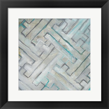 Framed Tile Element IV Print