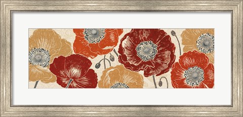 Framed Poppys Touch IV Print