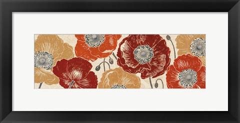 Framed Poppys Touch IV Print