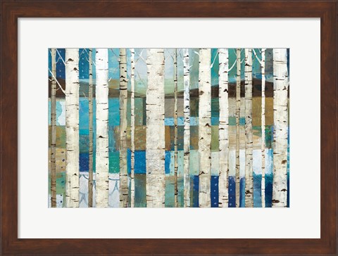 Framed Natural World Birches Print