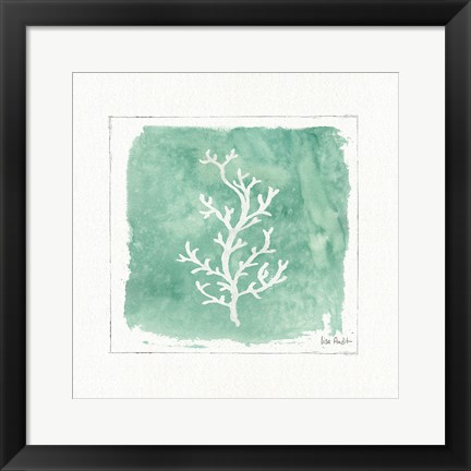 Framed Water Coral IV Print