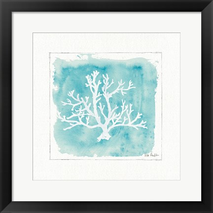 Framed Water Coral V Print