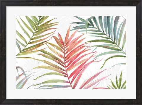 Framed Tropical Blush IV Print