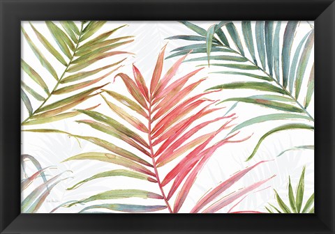 Framed Tropical Blush IV Print