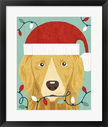 Framed Holiday on Wheels XIV Print