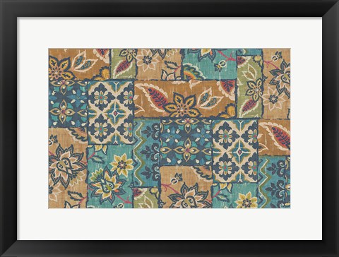 Framed Gypsy Patchwork Print