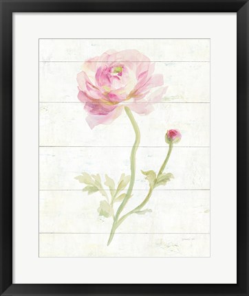 Framed June Blooms I Print