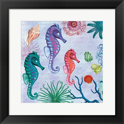 Framed Tropical Underwater II Print