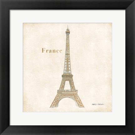 Framed World Trekker III Print