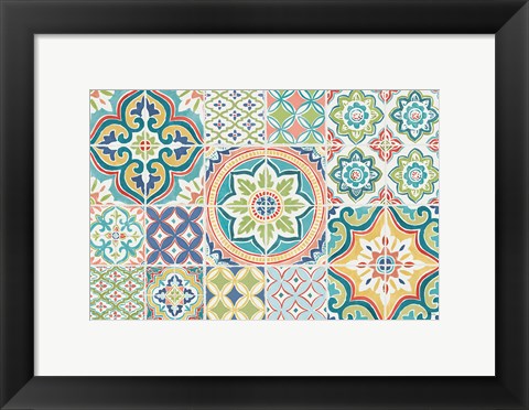 Framed Colorful Journey IV Print