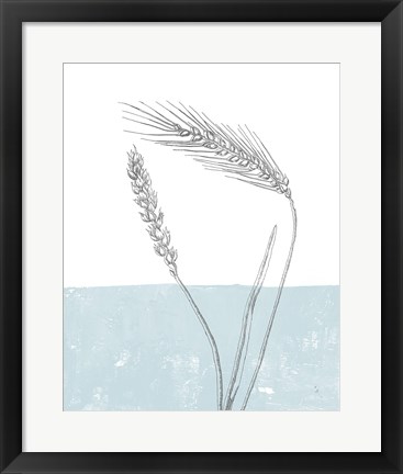 Framed Wheat Print