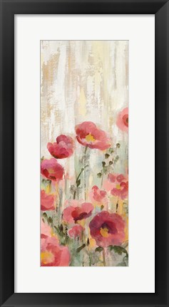 Framed Sprinkled Flowers Panel II Print