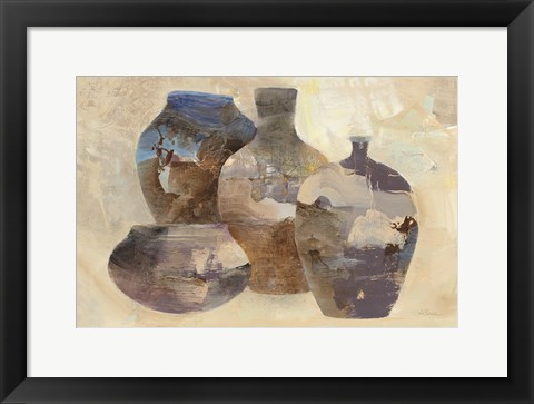 Framed Ceramic Still Life Print