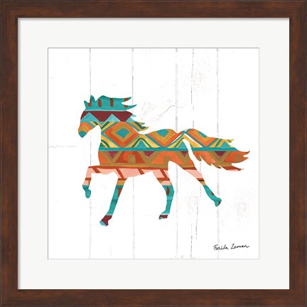 Framed Southwestern Vibes IV Print