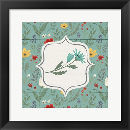 Framed Blooming Thoughts VI Flower Print