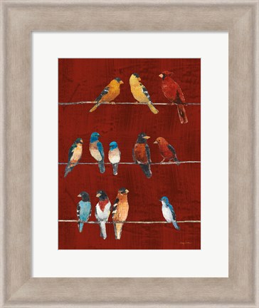 Framed Usual Suspects VI Print