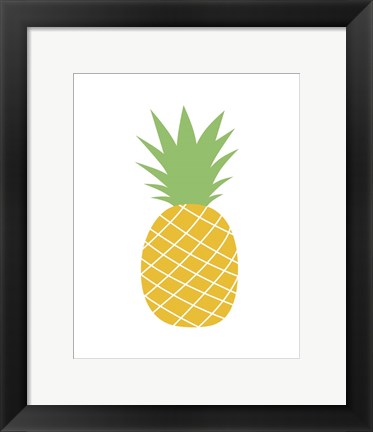 Framed Pineapple Print