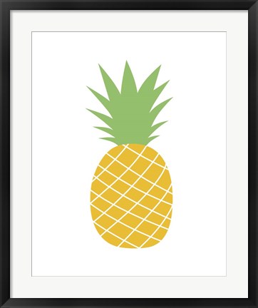 Framed Pineapple Print